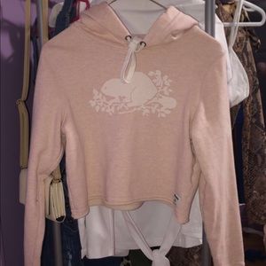 Roots cropped hoodie